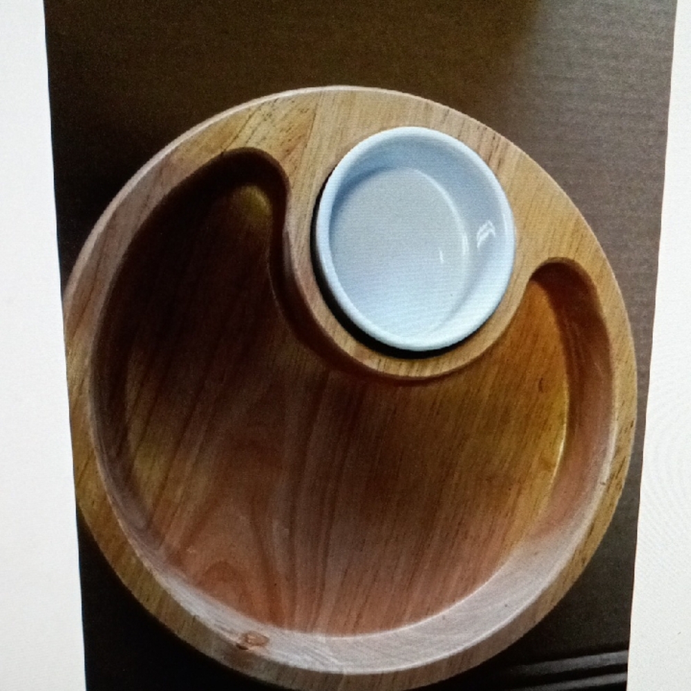 Winsome Wood Chip and Dip Tray - Picture 2 of 4
